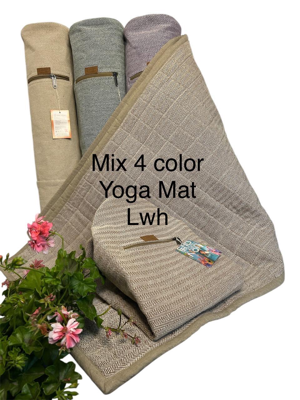 Cotton Yoga Mat and Bag Set
