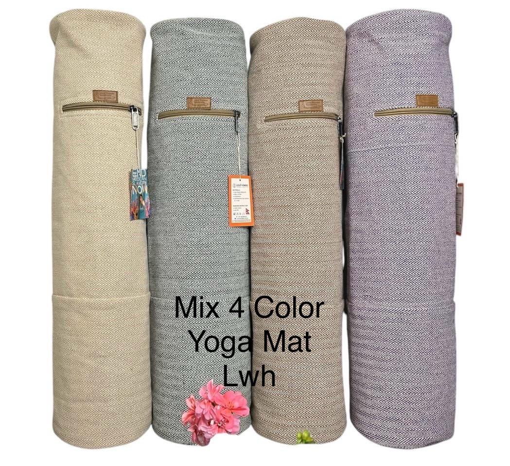 Cotton Yoga Mat and Bag Set