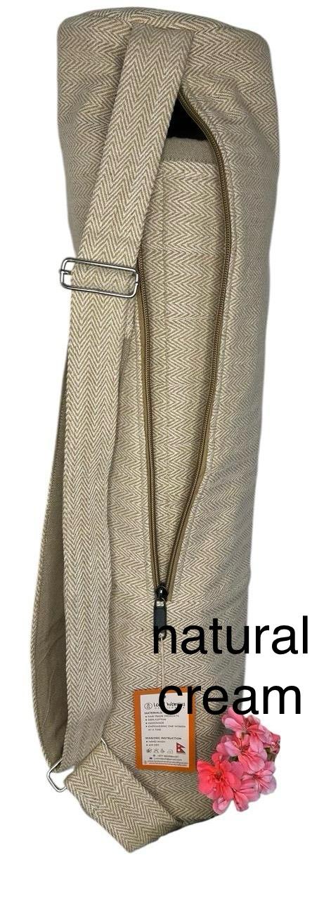 Cotton Yoga Mat and Bag Set