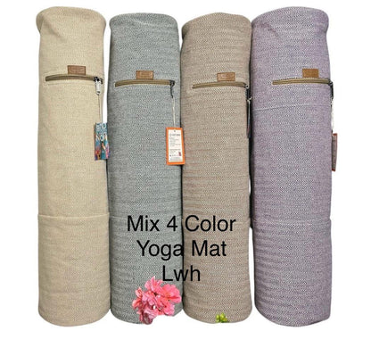 Cotton Yoga Mat and Bag Set